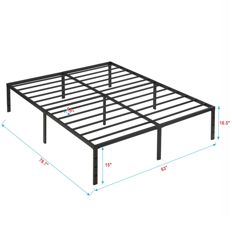 Queen Size With Quiet Support - Black