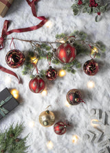 Christmas Ball, Decorative Hanging Ball Christmas Tree Ornaments For Holiday Decorations