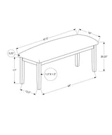 Bench, Rectangular, Hallway, Upholstered, Transitional