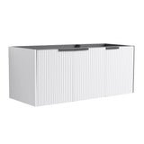 Contemporary Wall Mounted Bathroom Vanity With Soft Close Doors