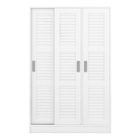 3 Door Shutter Wardrobe & Shelves