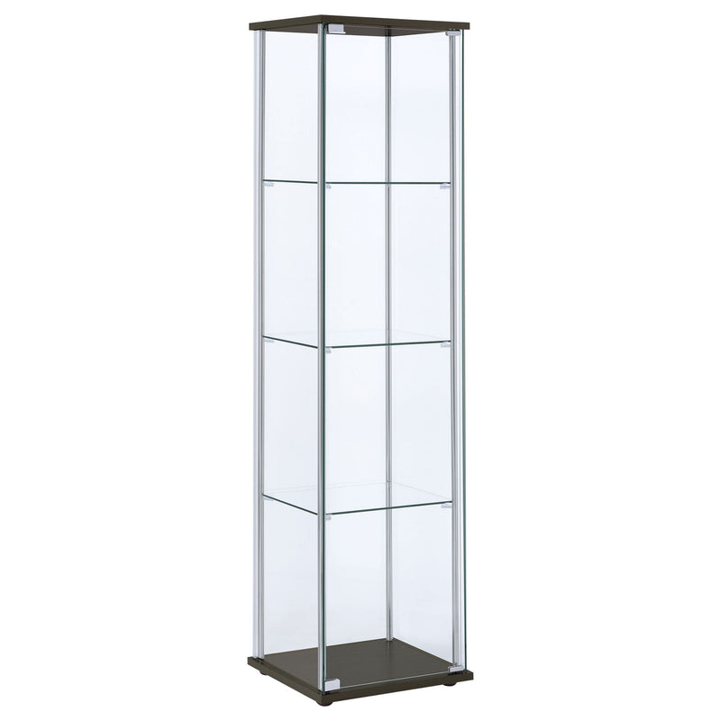 Crestwood - 3 Shelf Curio Cabinet