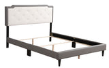 Deb - Queen Bed - Light Gray