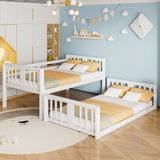 Solid Construction Bunk Bed & Ladder