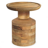 Haynes - Handcrafted Wooden Accent Table