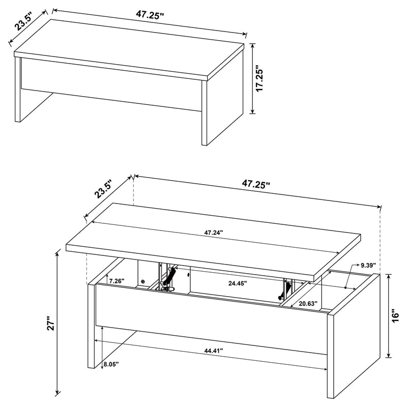 Parker - Table Set & Integrated Storage
