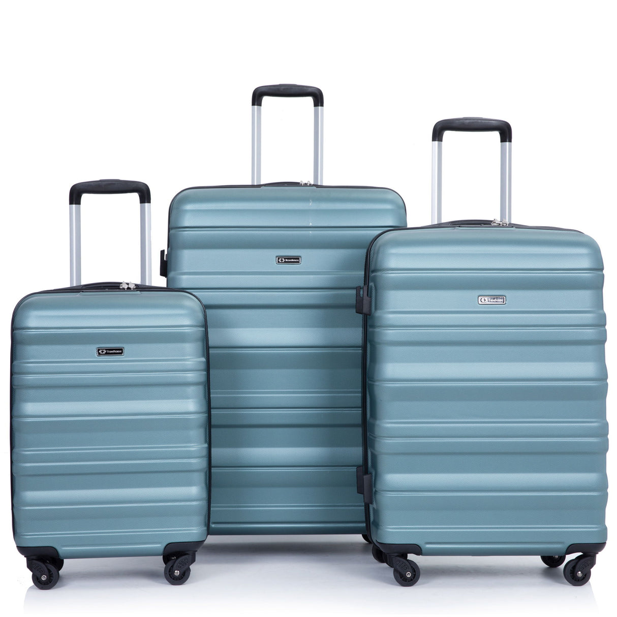 Expandable 3 Piece Luggage Sets Lightweight & Durable Suitcase, Spinner Wheels, Tsa Lock
