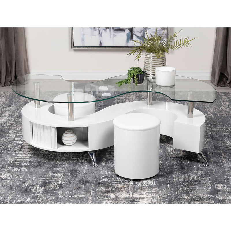 Marley - 3 Piece Coffee Table And Stools Set