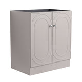 Modern Freestanding Bathroom Vanity With Soft Close Cabinet Doors