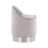Marla - Contemporary / Glam Vanity Stool