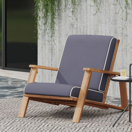Patio Lounge Chair, Outdoor Club Chair