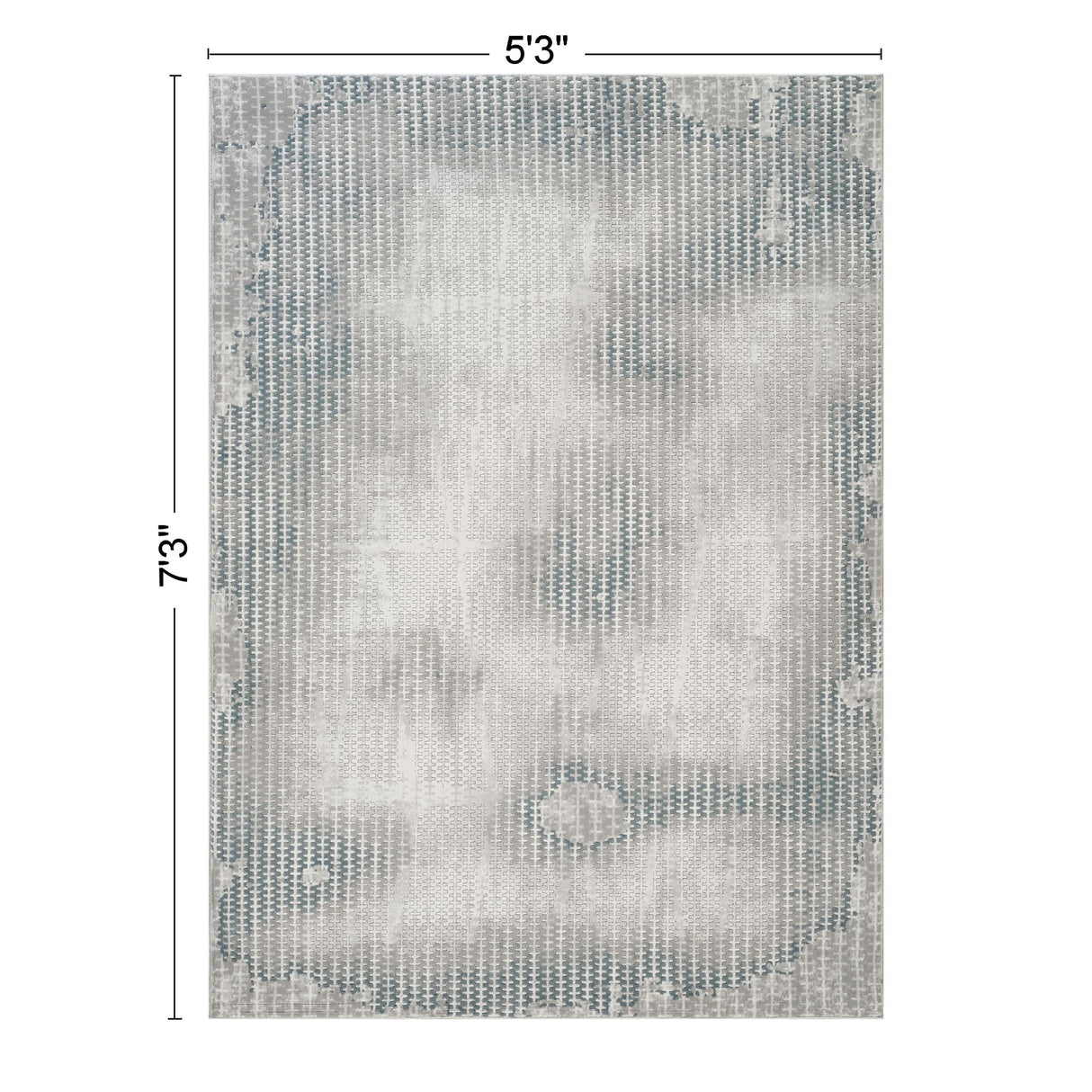 Geometrix - Contemporary Area Rug With 3D Effect