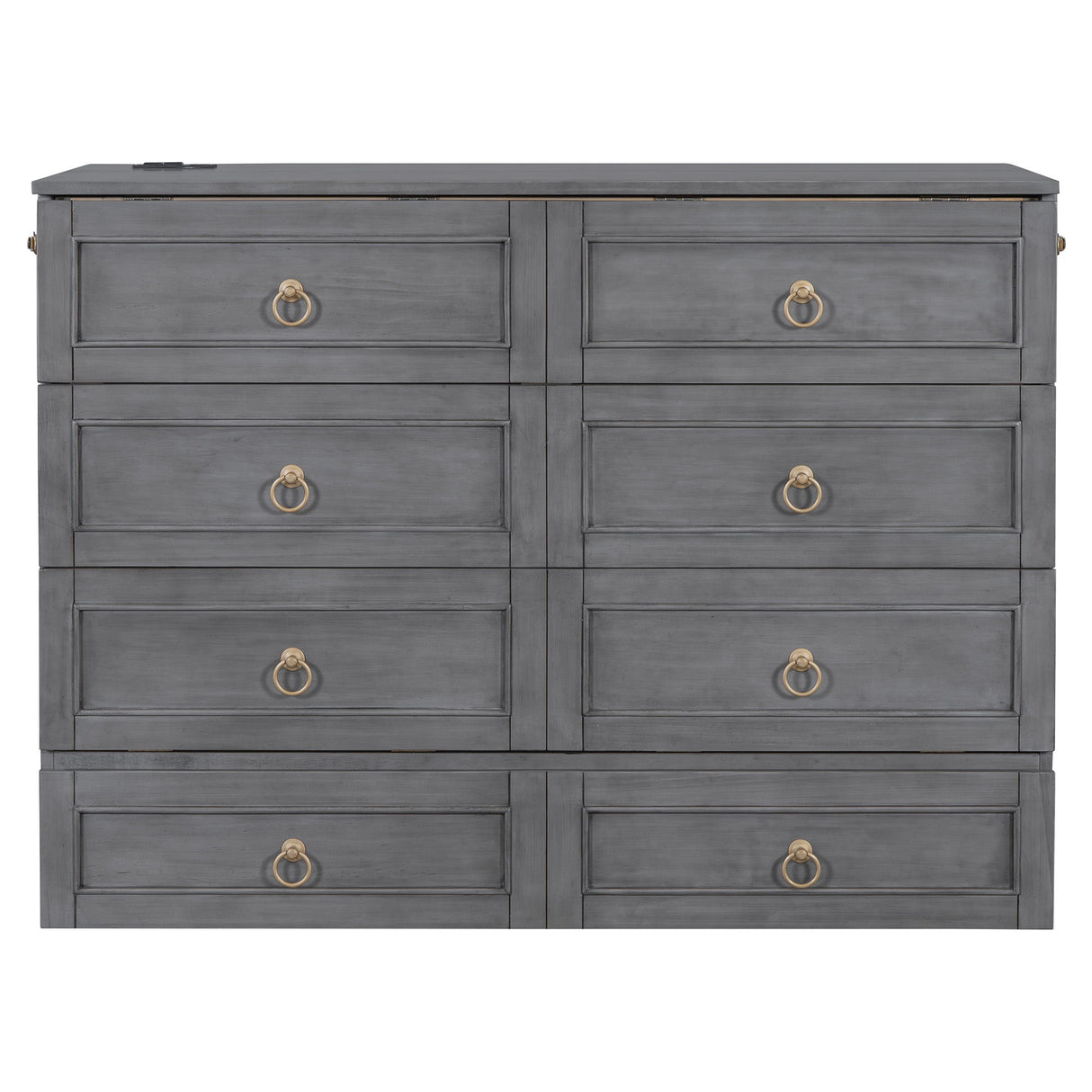 Murphy Bed With Large Drawers And Stylish Design