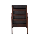Raina - Synthenic Leather Rocking Chair - Espresso