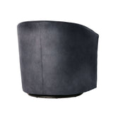Eden - Swivel Chair With Microfiber Upholstery And Hardwood Frame
