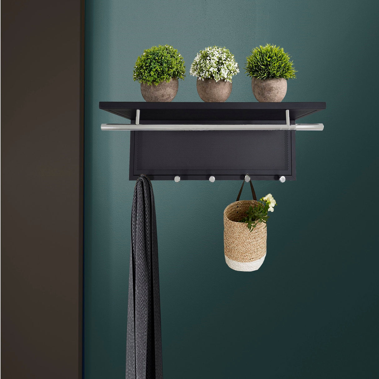 Esyspot - Hook Wall Mounted With Shelf