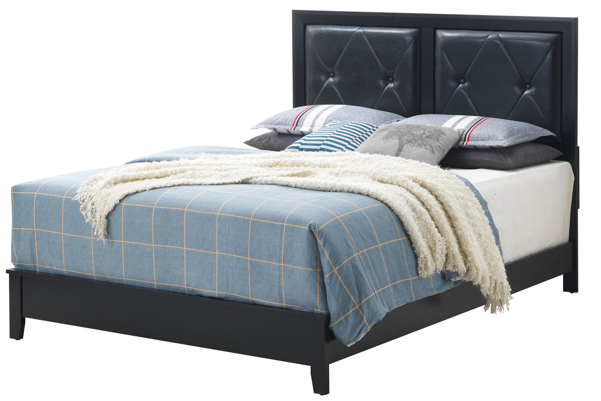 Primo - Queen Bed - Black