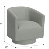 Accent Chair With Swivel Function