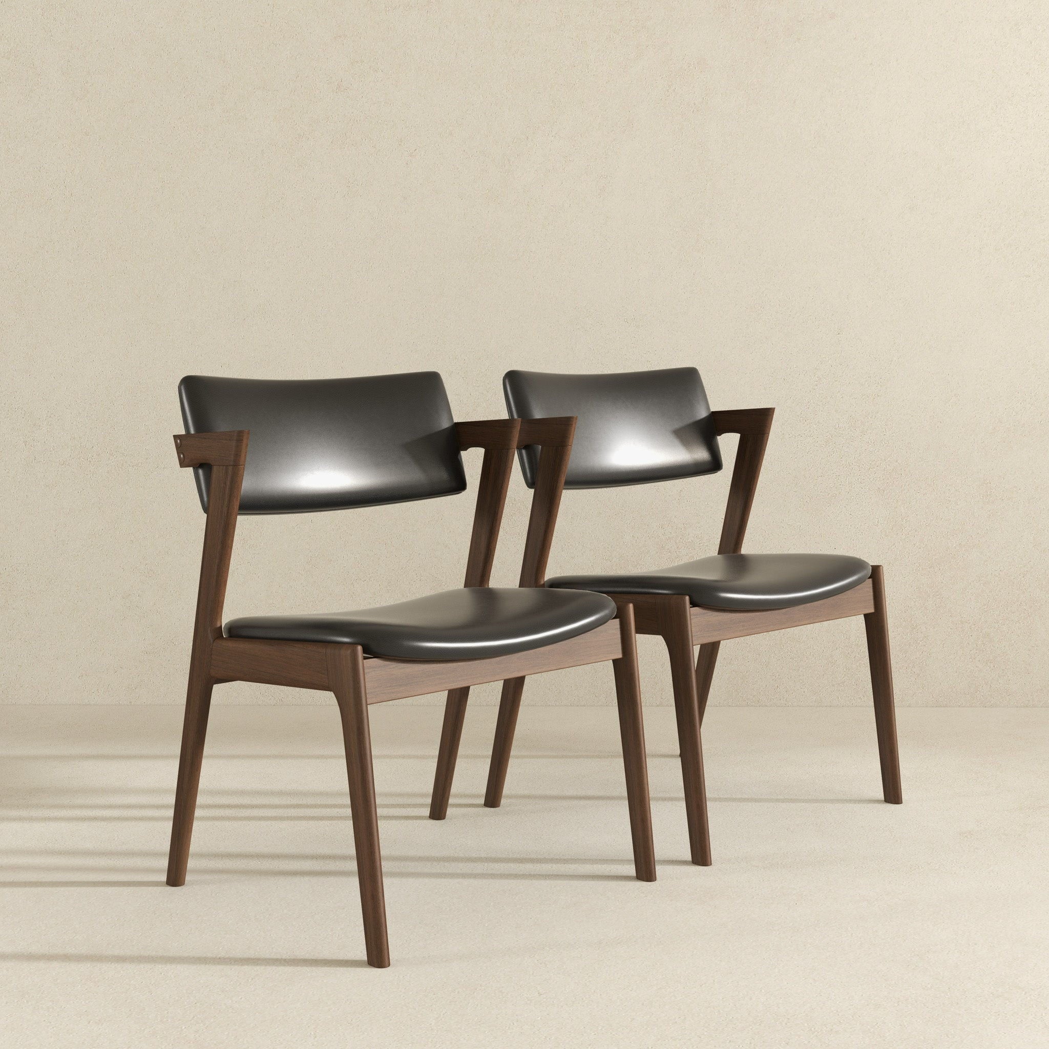 Edwin Mid-Century Modern Dining Chair - Thumbnail 5