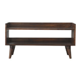 Nordic Storage Bench - Walnut