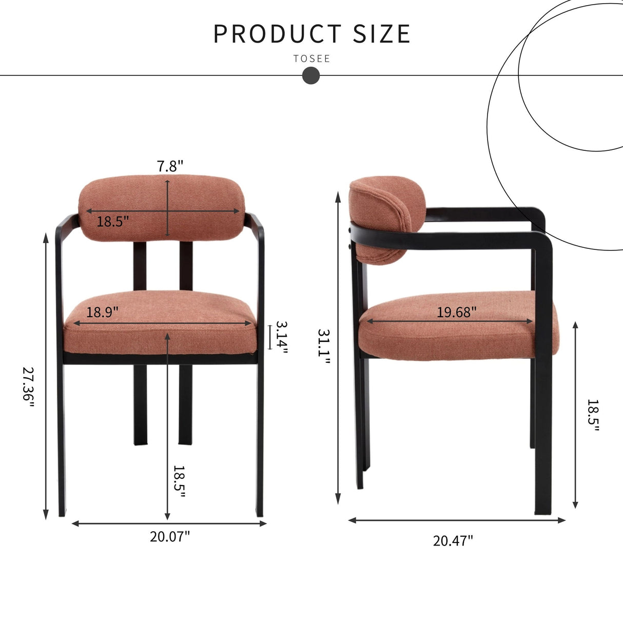 Dining Arm Chairs (Set of 2)