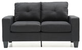 Track Arm Loveseat For Cozy Spaces
