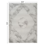 Geometrix - Medallion Rug With Geometric 3D Effect
