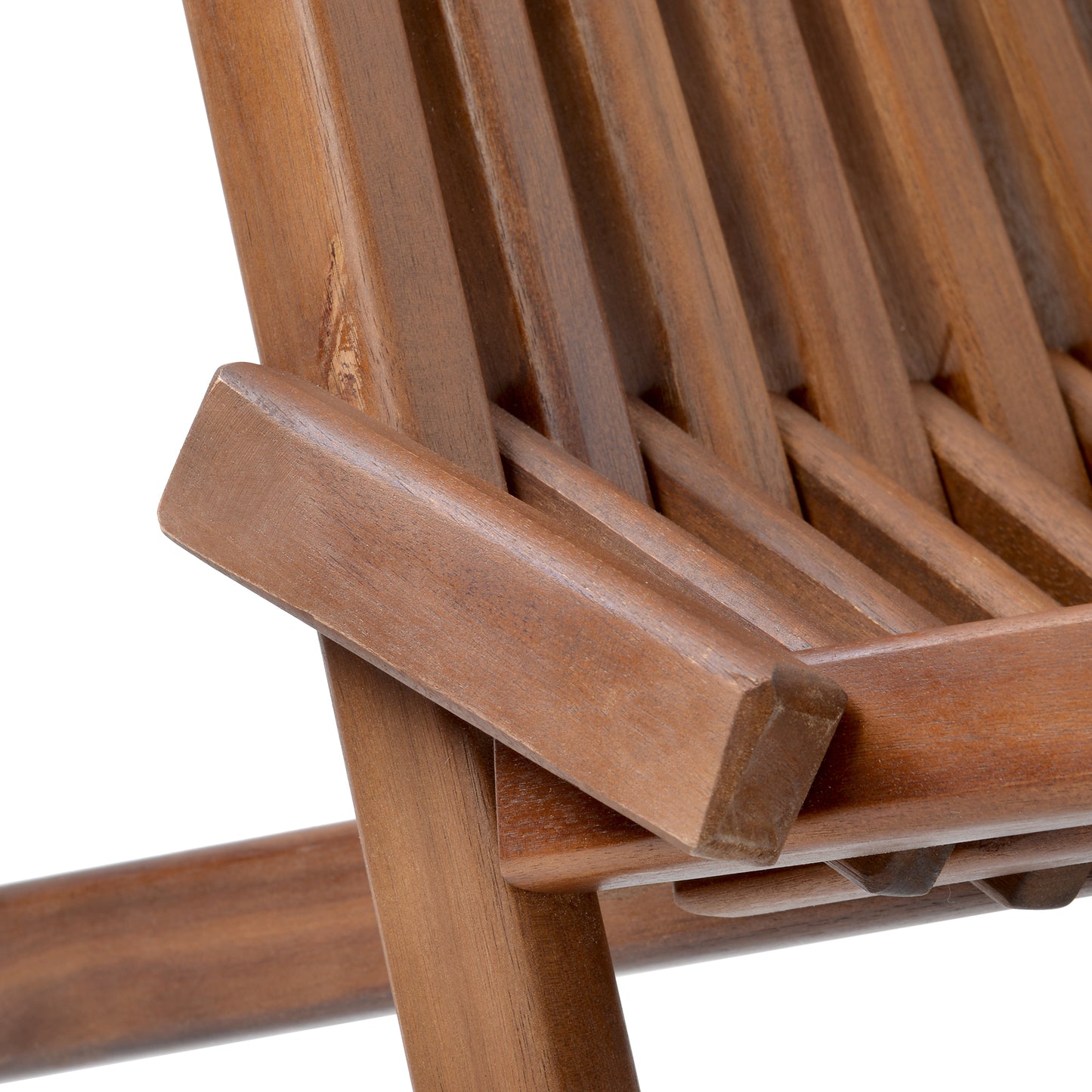 Folding wood chair