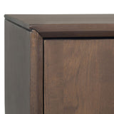 Banting - Mid Century Sideboard With Centre Drawers - Walnut Brown