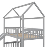 Bunk Bed With Slide, House Bed With Slide