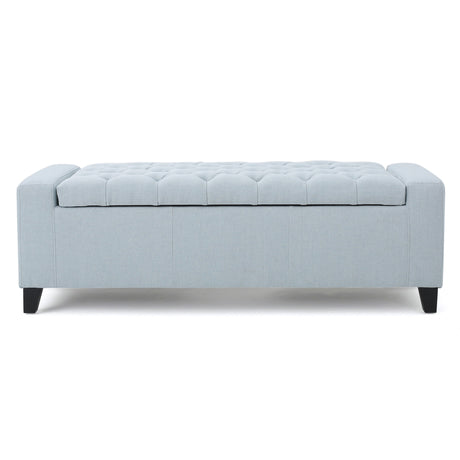 Guernsey - Ottoman Storage With Tufted Top