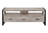 TV Stand, Console, Media Entertainment Center, Storage Drawers, Modern