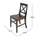 Plethora - Dining Chair With X Shaped Back (Set of 2)