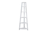 Bookshelf, Bookcase, Etagere, Corner, 5 Tier, For Office, Contemporary & Modern