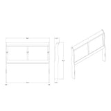 Charlston - 5 Piece Bedroom Set With LED Headboard