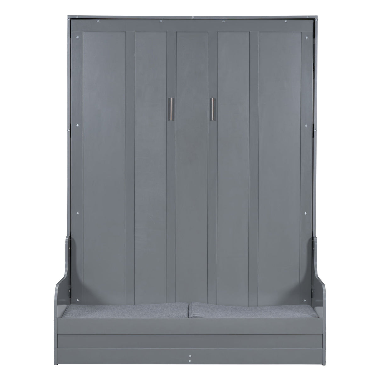Murphy Wall Bed With Cushion, Space Saving Design, And Construction