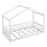 Bed House Bed Frame With Fence