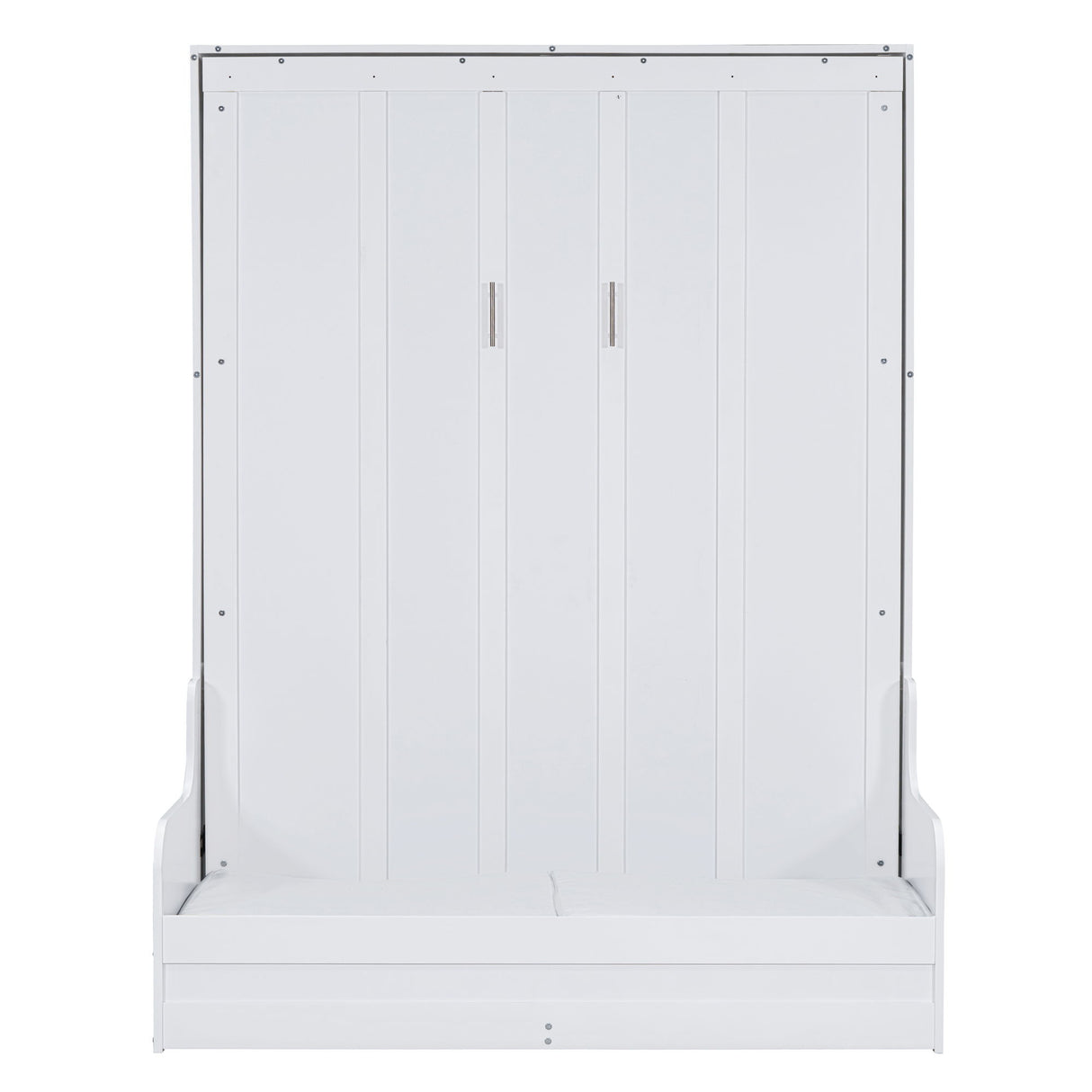 Murphy Wall Bed With Cushion, Space Saving Design, And Construction