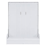 Murphy Wall Bed With Cushion, Space Saving Design, And Construction