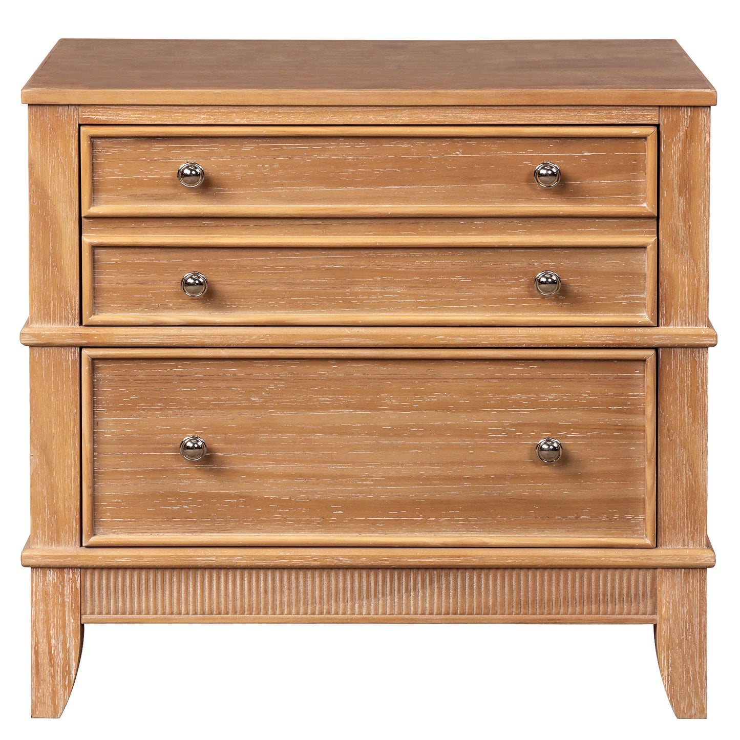 Hazel 3-Drawer Hazel 3-Drawer Side Table for Living Room, Hallway, Entryway(Old SKU:WF315640AAD)