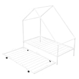 House Bed With Trundle