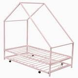 House Bed With Trundle