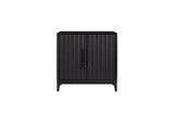 Ample Storage Bar Cabinet - Peppercorn