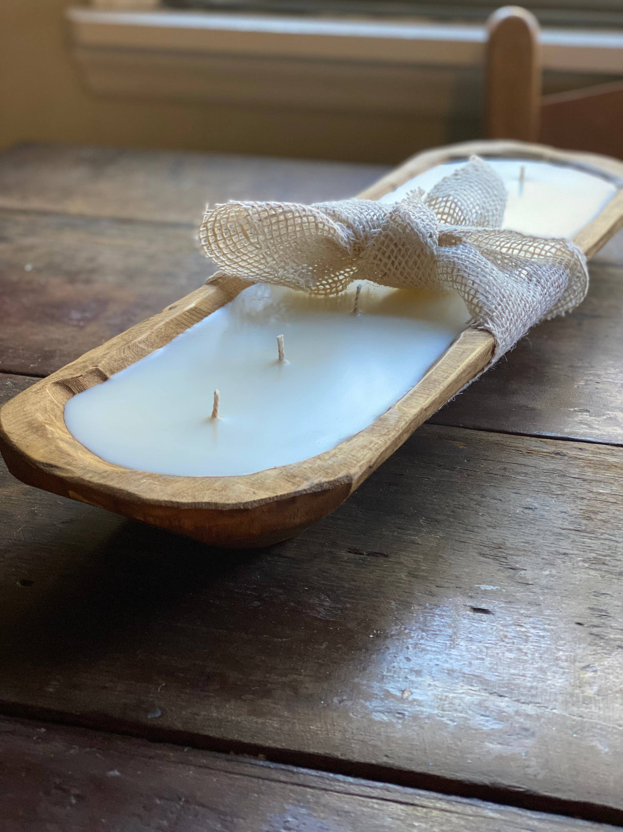 7 Wick Dough Bowl Candle