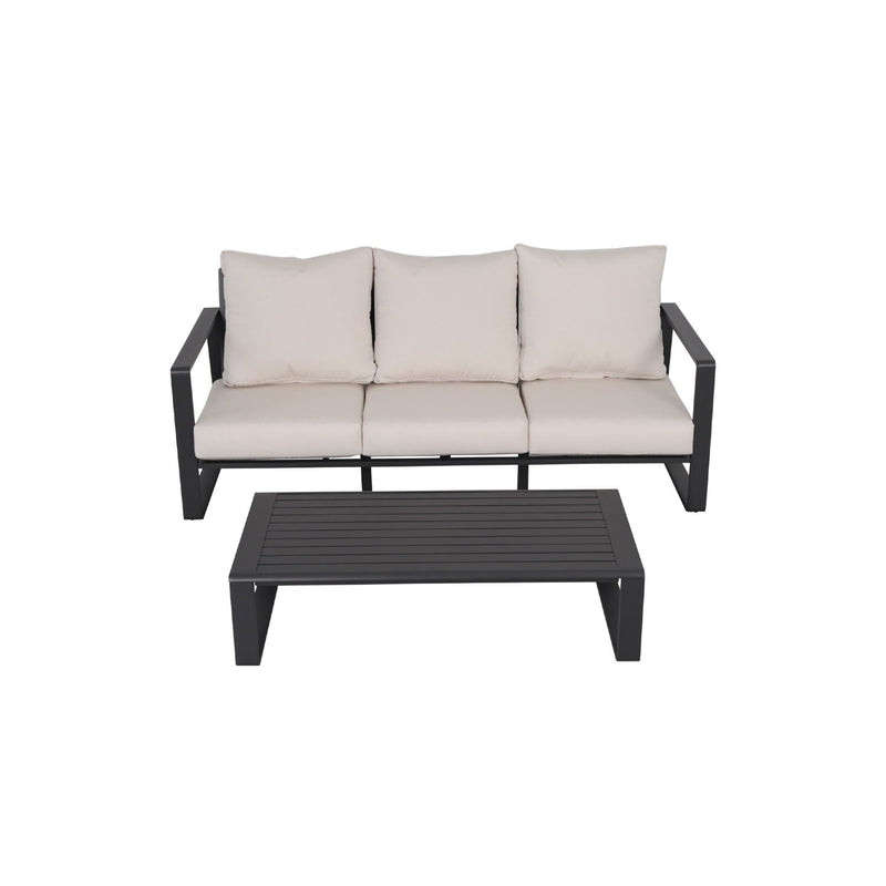 Sofa With Rectangular Coffee Table