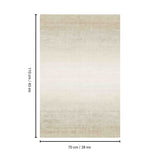 Macau - 28" X 43" Non - Slip Accent Rug - Beige