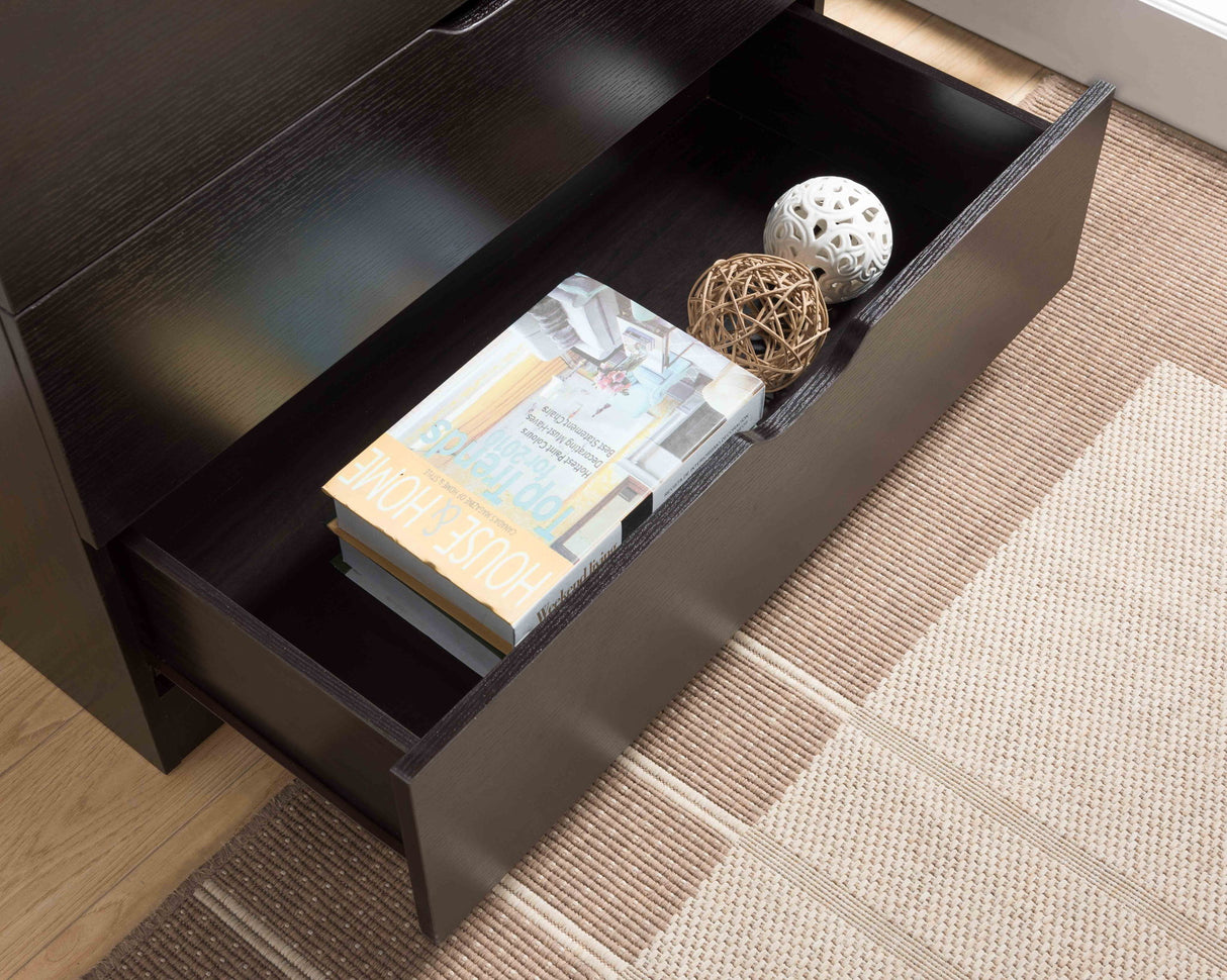 Modern Drawer Chest And Clothes Storage Cabinet With Metal Drawer Glides