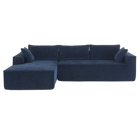 Free Combination Minimalist Style Modular Sectional, Wrinkle Resistant Couch Set L Shaped Compressed Sofa For Living Room