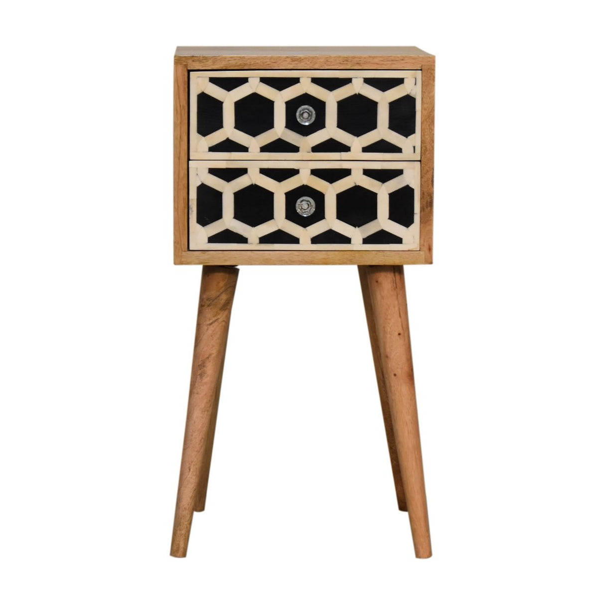Inlay - Bone Inlay Drawer Nightstand