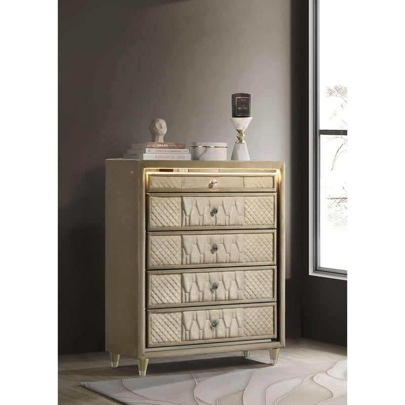 Mika - 5 Drawer LED Chest